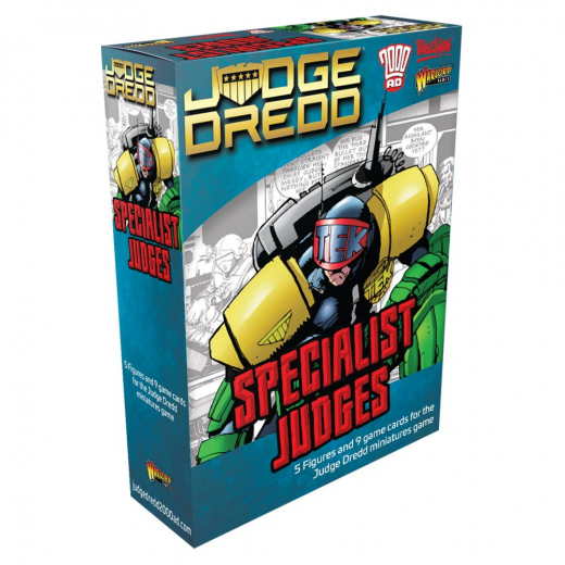 Judge Dredd Miniature Game: Specialist Judges (Exp.) ryhmässä SEURAPELIT / Lisäosat @ Spelexperten (652210101)