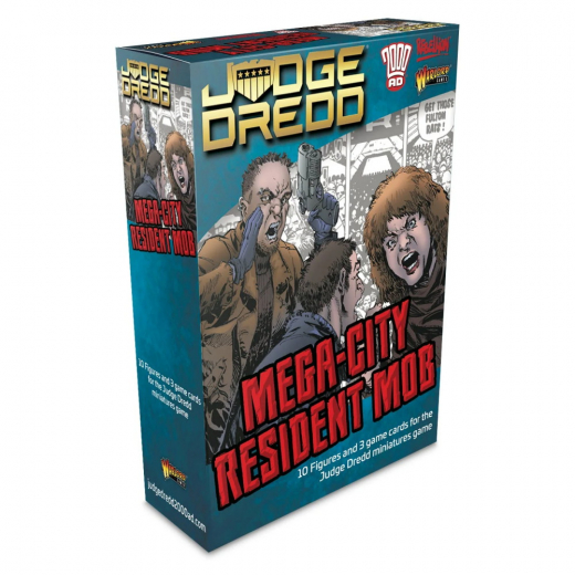 Judge Dredd Miniature Game: Mega-City Resident Mob (Exp.) ryhmässä SEURAPELIT / Lisäosat @ Spelexperten (652210205)