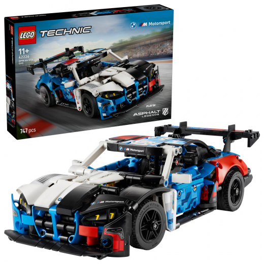 LEGO Technic - BMW M4 GT3 EVO ‑kilpa-auto ryhmässä LELUT / LEGO / LEGO Technic @ Spelexperten (6588571)