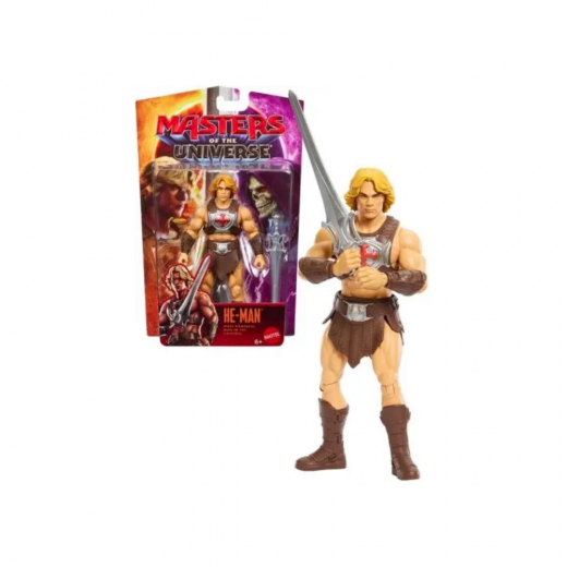 Masters of the Universe -hahmo He-Man miekalla - 14 cm ryhmässä LELUT / Figuurit ja leikkisarjat @ Spelexperten (66-2601-H)
