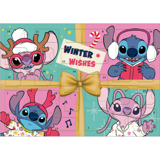 Disney Stitch -Joulukalenteri ryhmässä LELUT / Joulukalenterit @ Spelexperten (6600000158)
