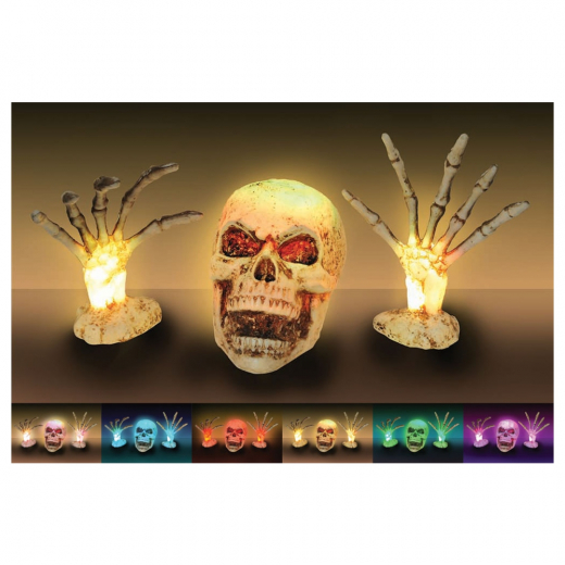 Colour Change LED Skeleton Gravebreaker Koriste ryhmässä UUTUUDET @ Spelexperten (6605C)