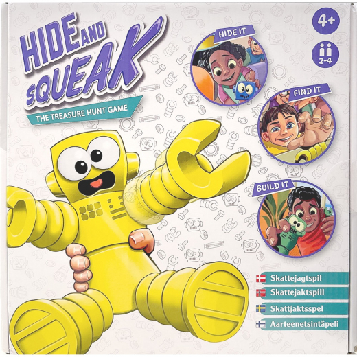 Hide And Squeak Aarteenetsintäpeli ryhmässä SEURAPELIT / Lastenpelit @ Spelexperten (70122)