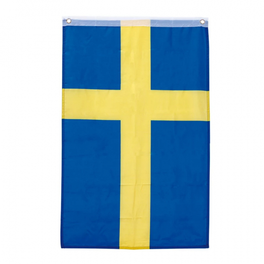 Swedish Flag 90 x 60 cm ryhmässä ULKOPELIT / Jalkapallo / Supporter Products / Sweden @ Spelexperten (70295)