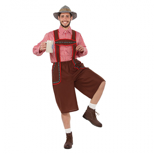 Costume - Tyrolean Man ryhmässä LELUT / Naamiaiset / Oktoberfest @ Spelexperten (706291)