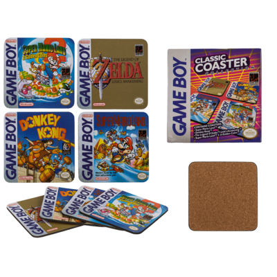 Coasters Gameboy Classic Collection ryhmässä LELUT / Hauskoja vempaimia / Hauskoja lahjoja @ Spelexperten (713281)