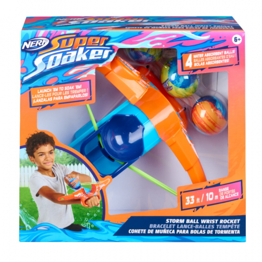 Nerf Super Soaker - Storm Ball Wrist Rocket ryhmässä LELUT / Vesileikkikalut @ Spelexperten (7140)