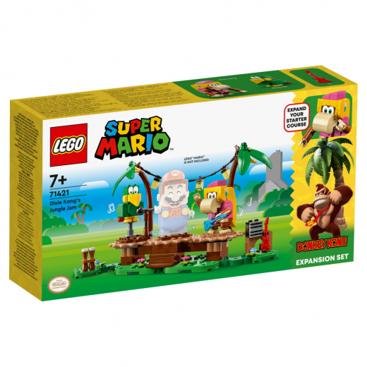 LEGO Super Mario - Dixie Kongin viidakkosirkus laajennussetti ryhmässä LELUT / LEGO / LEGO Super Mario @ Spelexperten (71421)
