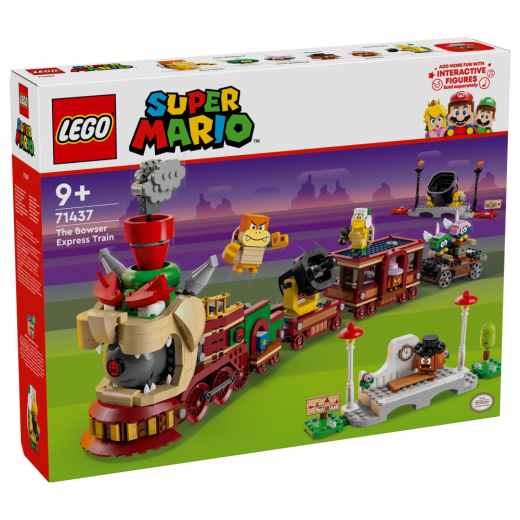 LEGO Super Mario - Bowserin pikajuna ryhmässä LELUT / LEGO / LEGO Super Mario @ Spelexperten (71437)