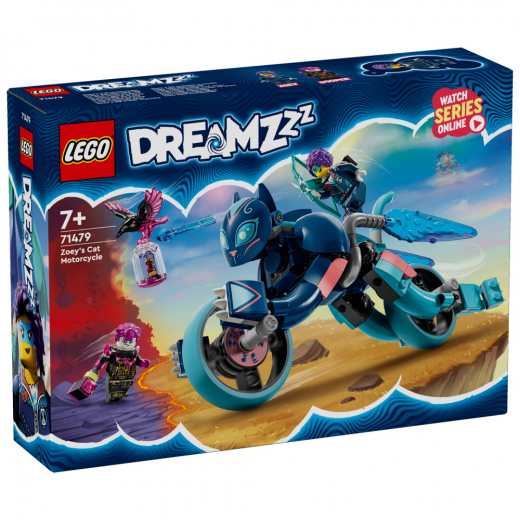 LEGO DREAMZzz - Zoeyn kissamoottoripyörä ryhmässä LELUT / LEGO / LEGO DREAMZzz @ Spelexperten (71479)
