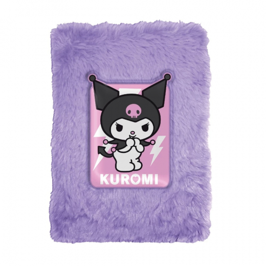 Muistikirja Plyysi Kuromi ryhmässä LELUT / Luo & maalaa / Kirjoita ja piirrä / Muistikirjat @ Spelexperten (71641)