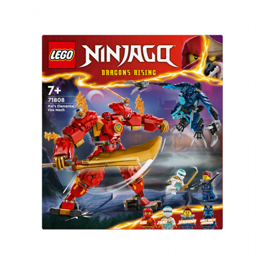 LEGO Ninjago - Kain tulielementti-robotti ryhmässä LELUT / LEGO / LEGO Ninjago @ Spelexperten (71808)