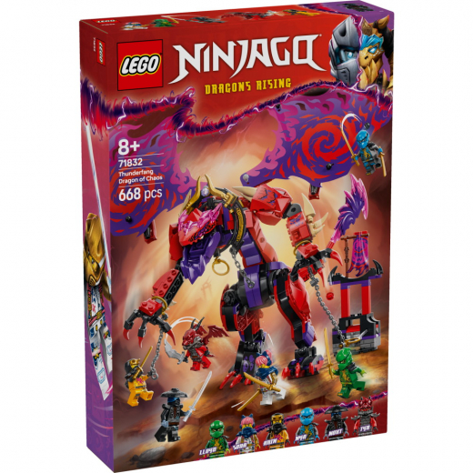LEGO Ninjago - Kaaoslohikäärme Thunderfang ryhmässä LELUT / LEGO / LEGO Ninjago @ Spelexperten (71832)
