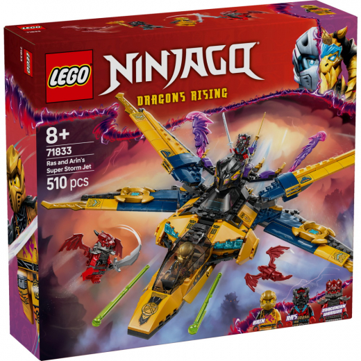 LEGO Ninjago - Rasin ja Arinin supernopea suihkari ryhmässä LELUT / LEGO / LEGO Ninjago @ Spelexperten (71833)