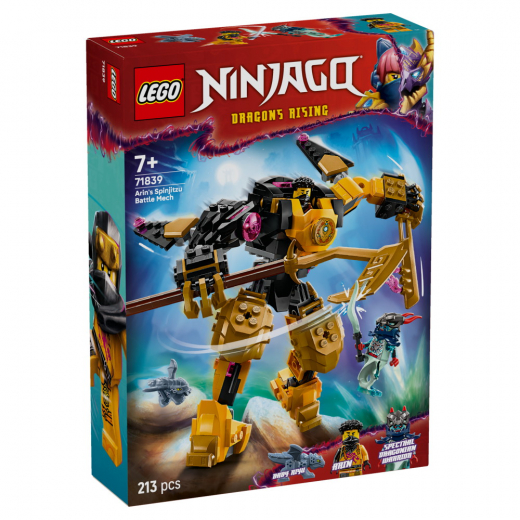 LEGO Ninjago - Arinin spinjitzu-taistelurobotti ryhmässä LELUT / LEGO / LEGO Ninjago @ Spelexperten (71839)