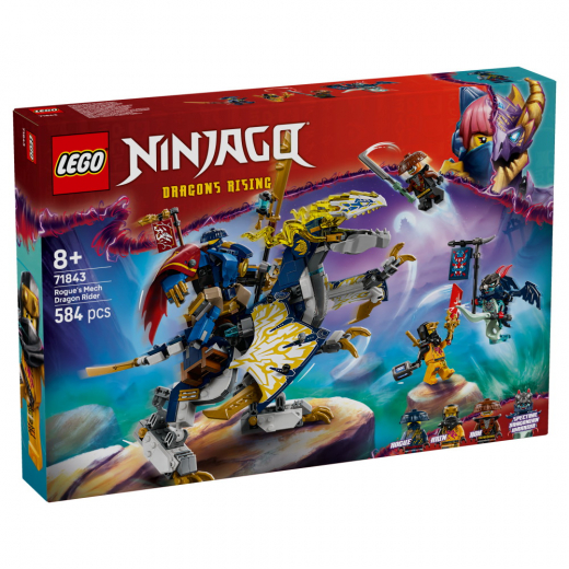 LEGO Ninjago - Roguen robottilohikäärmeratsu ryhmässä LELUT / LEGO / LEGO Ninjago @ Spelexperten (71843)