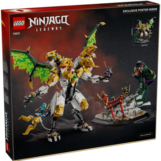 LEGO Ninjago - Ultra Dragon Battle  ryhmässä LELUT / LEGO / LEGO Ninjago @ Spelexperten (71872)