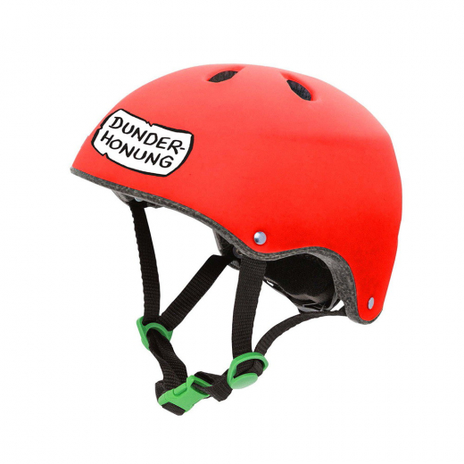 Bamse Skeittikypärä Punainen ryhmässä LELUT / Polkupyöriä / Bicycle accessories @ Spelexperten (72-2552BAR)