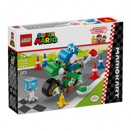 LEGO Super Mario - Mario Kart Yoshi Bike ryhmässä LELUT / LEGO / LEGO Super Mario @ Spelexperten (72031)