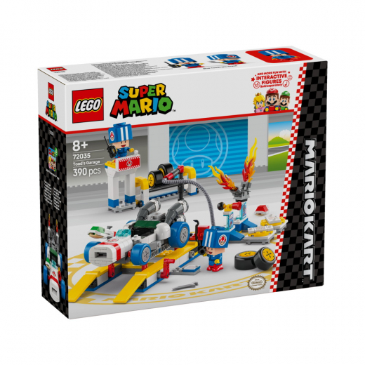 LEGO Super Mario - Mario Kart Toads Garage ryhmässä LELUT / LEGO / LEGO Super Mario @ Spelexperten (72035)