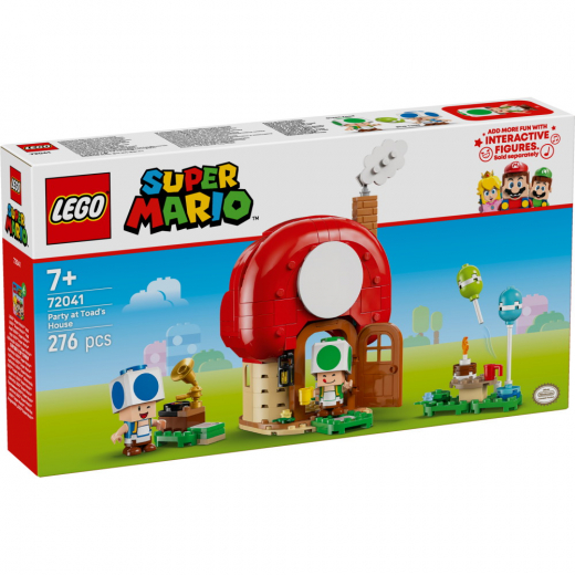 LEGO Super Mario - Toad House ja juhlat ryhmässä UUTUUDET @ Spelexperten (72041)