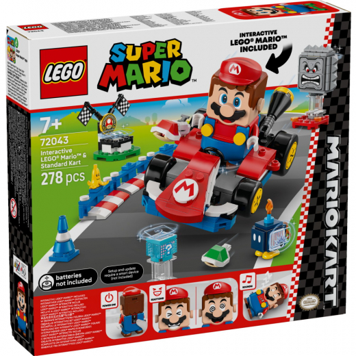 LEGO Super Mario - Interaktiivinen Mario ja Standard Kart ryhmässä LELUT / LEGO / LEGO Super Mario @ Spelexperten (72043)