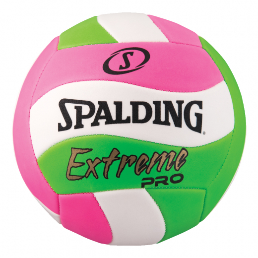 Spalding Extreme Pro Pink/Green/White Volleyball ryhmässä ULKOPELIT / Lentopallo @ Spelexperten (72197Z)
