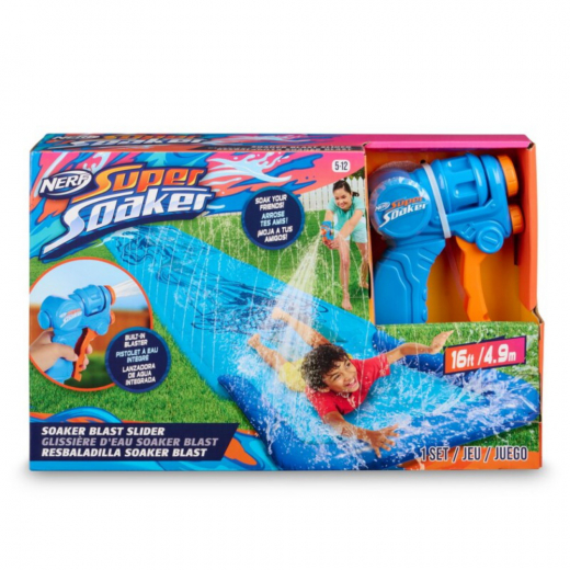 Nerf Super Soaker - Water Slide & 1 Water Gun ryhmässä LELUT / Vesileikkikalut @ Spelexperten (7247)