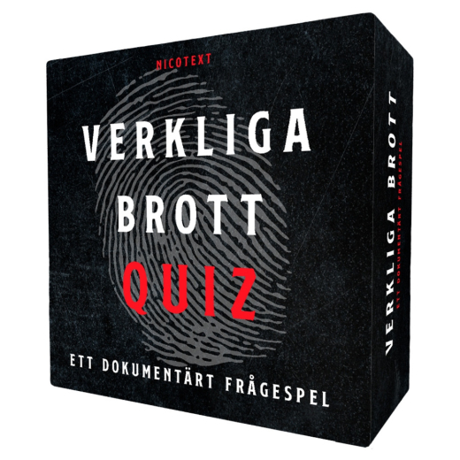 Verkliga Brott Quiz ryhmässä SEURAPELIT / Perhepelit @ Spelexperten (7350158461417)
