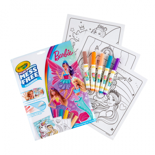 Crayola Barbie Colour Wonder ryhmässä LELUT / Luo & maalaa / Crayola @ Spelexperten (74024023)