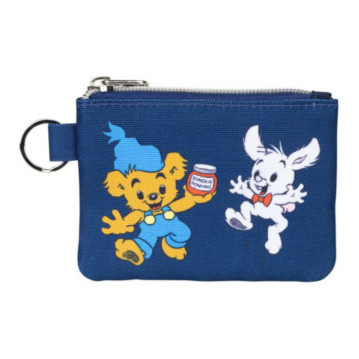 Bamse Lompakko Tummansininen 12 x 8 cm ryhmässä LELUT / Lasten & vauvojen / Reput & laukut @ Spelexperten (74300308)