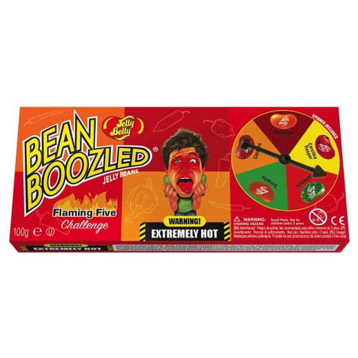 Bean Boozled - Flaming Five Challenge ryhmässä  @ Spelexperten (74715)