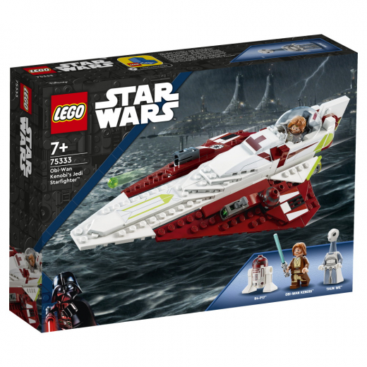 LEGO Star Wars - Obi-Wan Kenobi's Jedi Starfighter ryhmässä LELUT / LEGO / LEGO Star Wars @ Spelexperten (75333)