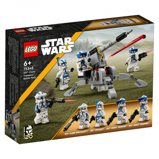 LEGO Star Wars - 501st Clone Troopers Battle Pack ryhmässä LELUT / LEGO / LEGO Star Wars @ Spelexperten (75345)