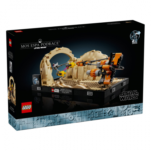 LEGO Star Wars - Mos Espa Podrace™ Diorama ryhmässä LELUT / LEGO / LEGO Star Wars @ Spelexperten (75380)