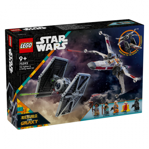LEGO Star Wars - TIE Fighter & X-Wing Mash-up ryhmässä LELUT / LEGO / LEGO Star Wars @ Spelexperten (75393)