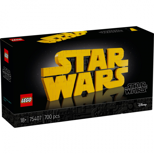 LEGO Star Wars -Palikoista Rakennettava Star Wars Logo ryhmässä LELUT / LEGO / LEGO Star Wars @ Spelexperten (75407)