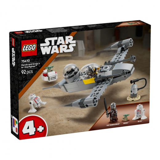 LEGO Star Wars - Mando and Grogu's N-1 Starfighter ryhmässä LELUT / LEGO / LEGO Star Wars @ Spelexperten (75410)
