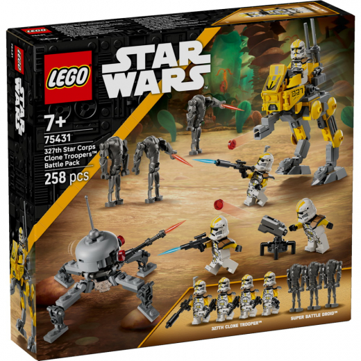 LEGO Star Wars - 327. taivasjoukon kloonisotilaat ‑taistelupaketti ryhmässä UUTUUDET @ Spelexperten (75431)