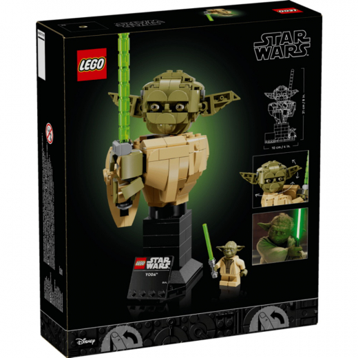 LEGO Star Wars - Yoda Bust  ryhmässä LELUT / LEGO / LEGO Star Wars @ Spelexperten (75438)