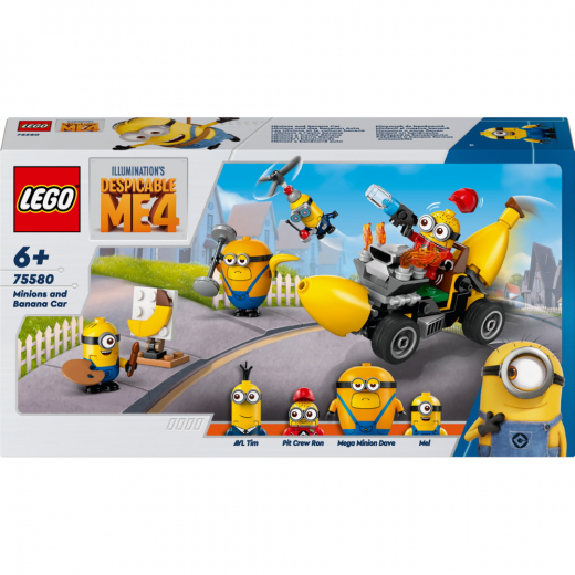 LEGO - Minionit ja banaaniauto ryhmässä LELUT / LEGO @ Spelexperten (75580)