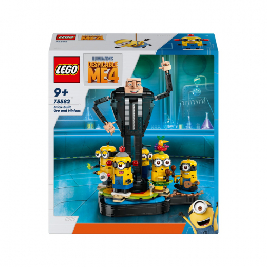 LEGO - Palikkarakenteinen Gru minioneineen ryhmässä LELUT / LEGO @ Spelexperten (75582)