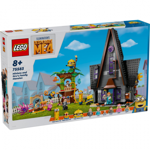 LEGO - Minionien ja Grun perhekoti ryhmässä LELUT / LEGO @ Spelexperten (75583)