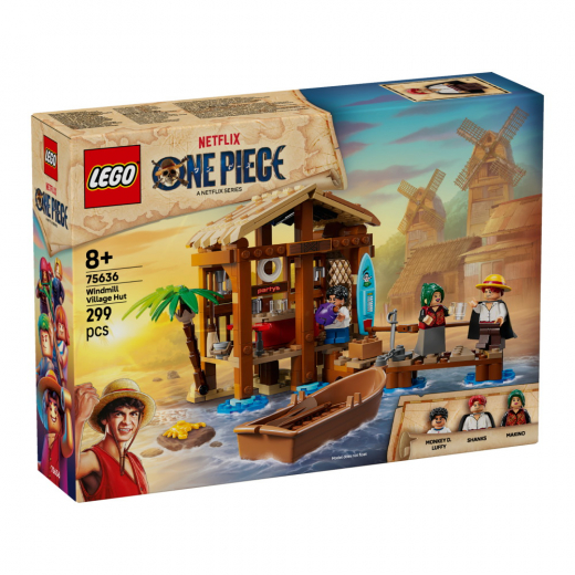 LEGO One Piece - Tuulimyllykylän mökki ryhmässä LELUT / LEGO / LEGO One Piece @ Spelexperten (75636)