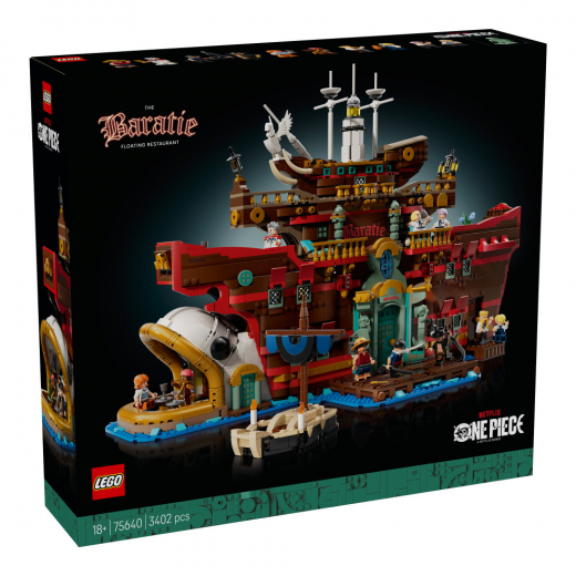 LEGO One Piece - Kelluva ravintola Baratie ryhmässä LELUT / LEGO / LEGO One Piece @ Spelexperten (75640)