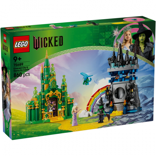 LEGO Wicked - Emerald City Ja Kiamo Ko ‑Linna ryhmässä LELUT / LEGO / LEGO Wicked @ Spelexperten (75689)