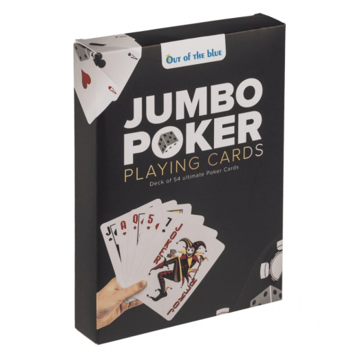 Out of the Blue - Jumbo Poker Playing Cards ryhmässä SEURAPELIT @ Spelexperten (76-5631)