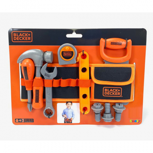 Black & Decker - Tool belt ryhmässä LELUT / Roolipeli / Lelutyökalut @ Spelexperten (7600360192)