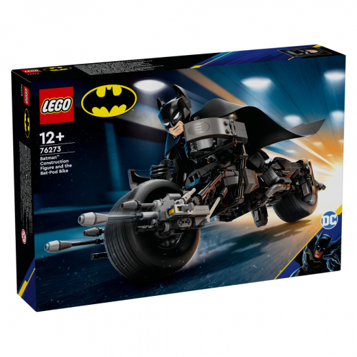 LEGO DC - Batman™ rakennushahmo ja Batpod-pyörä ryhmässä LELUT / LEGO @ Spelexperten (76273)