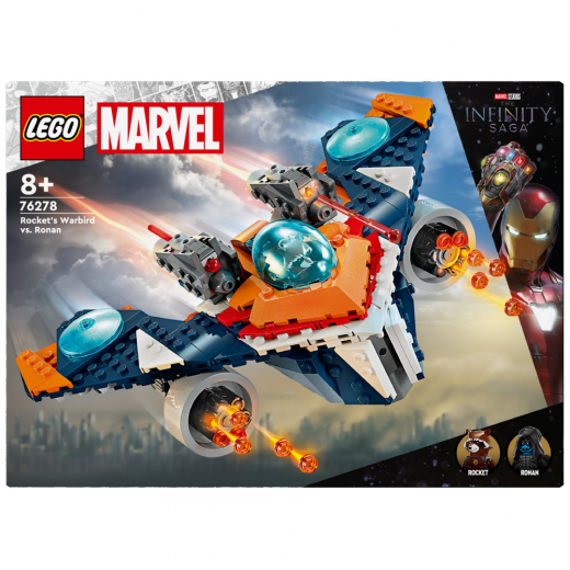 LEGO Marvel - Rockets Warbird vastaan Ronan ryhmässä LELUT / LEGO @ Spelexperten (76278)